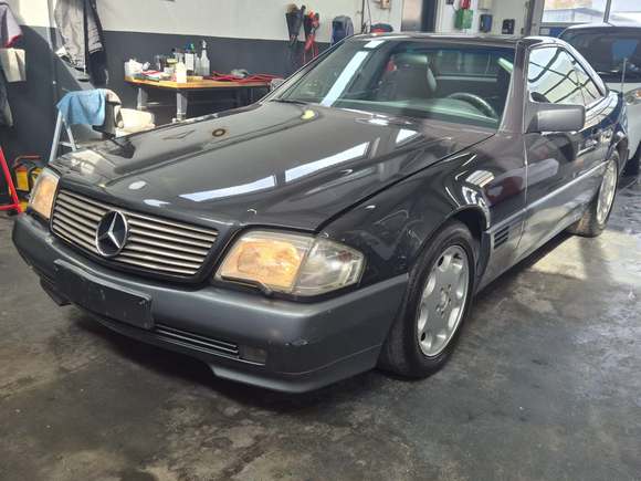 Vista anteriore sinistra