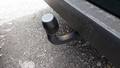 View of trailer tow-bar hitch