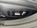 View of control buttons for electric seat adjustment