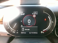 Pohled na přístrojovou desku