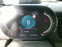 Pohled na přístrojovou desku