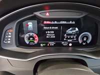 Pohľad na združený prístroj na palubnej doske