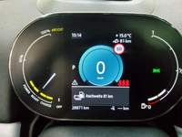 Pohled na přístrojovou desku