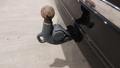 View of trailer tow-bar hitch