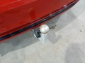 View of trailer tow-bar hitch