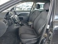 View of front seats