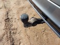 View of trailer tow-bar hitch