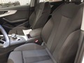View of front seats