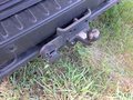 View of trailer tow-bar hitch