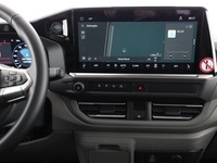 View of centre console