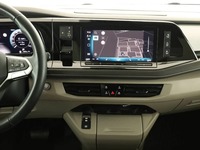 View of centre console