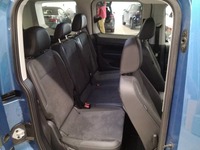 View of rear seat