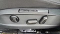View of control buttons for electric seat adjustment