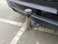 View of trailer tow-bar hitch