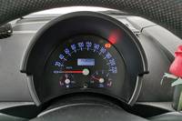 View of instrument panel