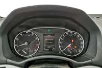 View of instrument panel