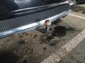 View of trailer tow-bar hitch