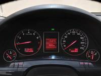 View of instrument panel