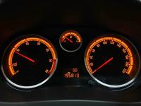 View of instrument panel