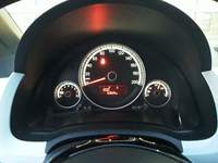 View of instrument panel