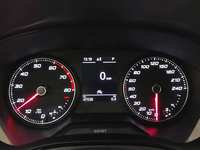 View of instrument panel