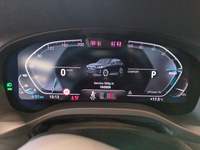 View of instrument panel