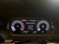 View of instrument panel