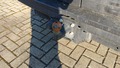 View of trailer tow-bar hitch