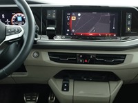 View of centre console