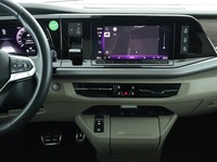 View of centre console