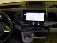 View of centre console