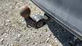 View of trailer tow-bar hitch