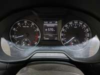 View of instrument panel