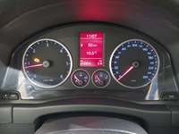 View of instrument panel