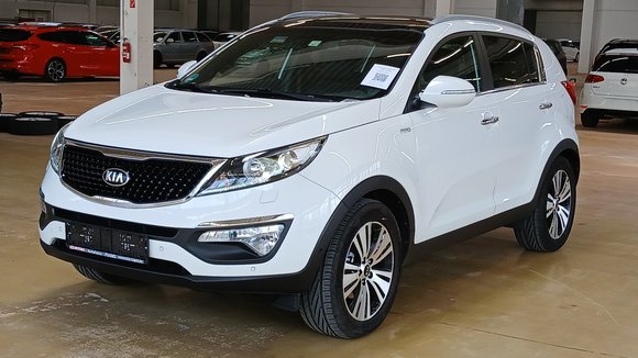 Widok z przodu po stronie lewej