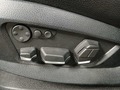 View of control buttons for electric seat adjustment