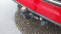 View of trailer tow-bar hitch