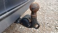View of trailer tow-bar hitch
