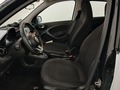 View of front seats