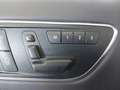View of control buttons for electric seat adjustment