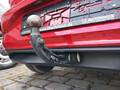 View of trailer tow-bar hitch