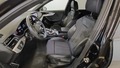 View of front seats