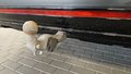 View of trailer tow-bar hitch