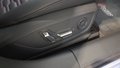 View of control buttons for electric seat adjustment