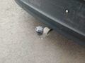 View of trailer tow-bar hitch
