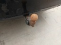 View of trailer tow-bar hitch