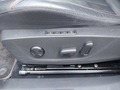View of control buttons for electric seat adjustment