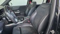 View of front seats