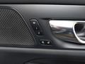 View of control buttons for electric seat adjustment