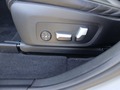View of control buttons for electric seat adjustment